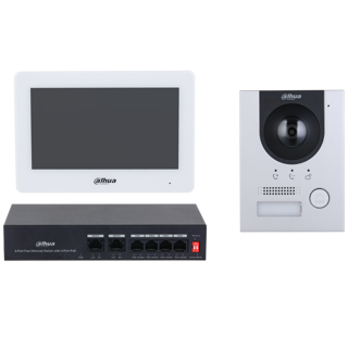 Dahua kit de videoportero IP y wi-fi - DHI-KTP04(S)/DHI-VTO2201F-P-S2/DHI-VTH5421HW- 1.0.01.15.12451-0001