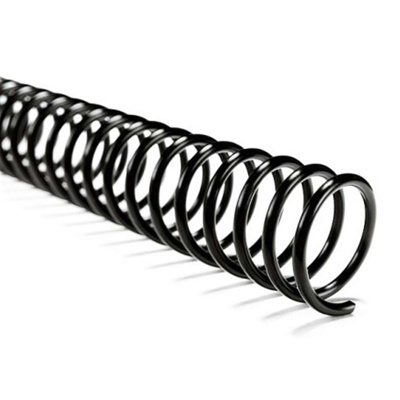 Emdo arillo plastico espiral negro paso 4:1 06mm p/30 hjs bolsa 100 unidades 1111-10660