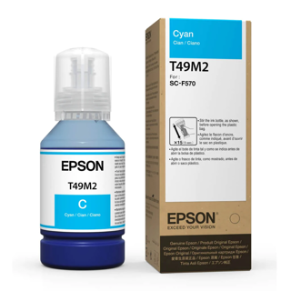 Epson botella tinta ultrachrome T49M cyan 140 ml-T49M220