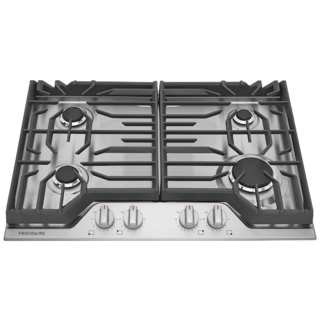 Frigidaire Plantilla De gas empotrable de 30" 4 quemadores Acero inoxidable FCCG3027AS