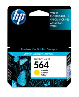 HP cartucho amarillo CB320W 300 pgs 564