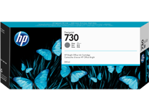HP cartucho de tinta designjet 730 gris 300Ml P2V72A