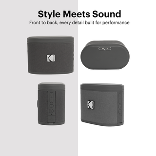 Kodak soundbrix audio portable 5 W color gris - B0DQVBXB6V