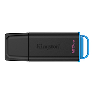 Kingston memoria exodia negra/ azul 128GB USB 3.2 - DTXG2/128GB