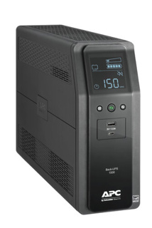 APC ups pro br 1500va 10 salidas 2 puertos usb avr interfaz lcd lam br1500m2-lm