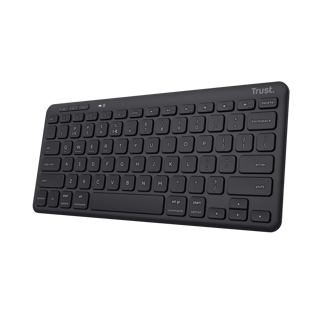 Trust teclado inalambrico en español eco recargable - 25059