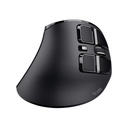 Trust mouse ergonomico inalambrico recargable color negro - 23731