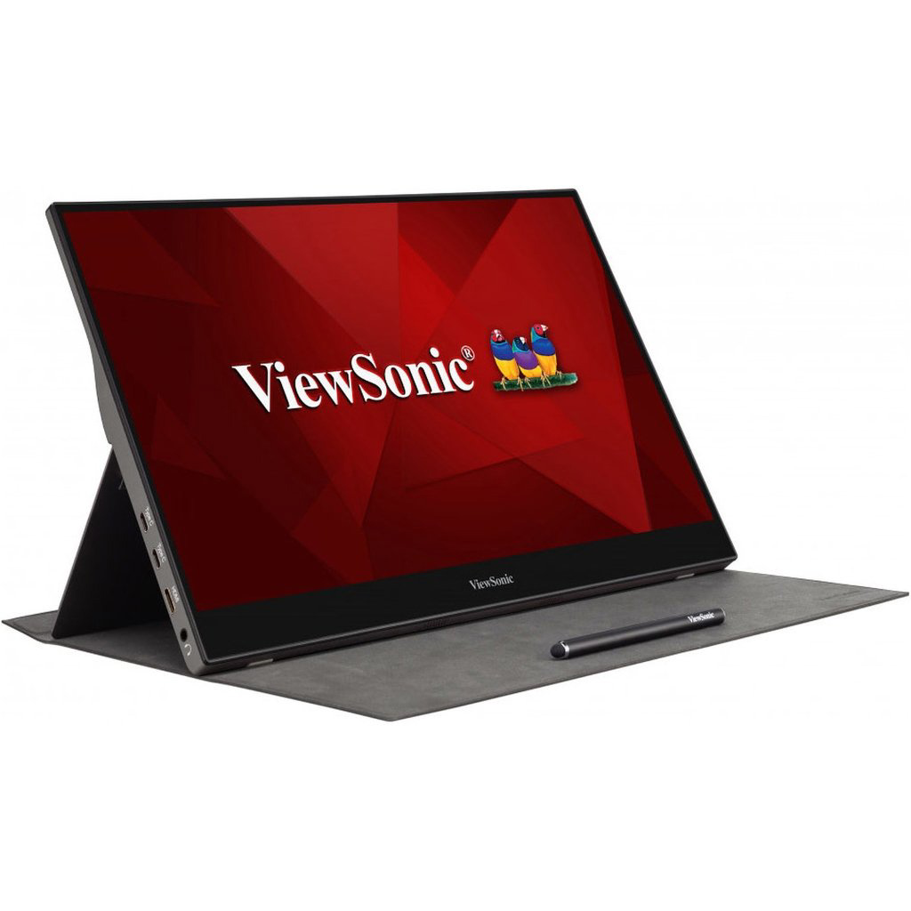 Viewsonic monitor portatil 15.6" puerto tipo C resolucion 1080 negro TD1655