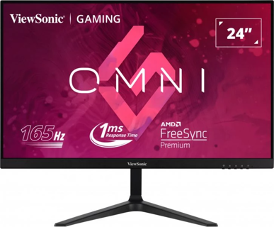 Viewsonic monitor gaming 24" Full HD 1920 x1080 165 hz HDMI VGA VX2418-P-MHD