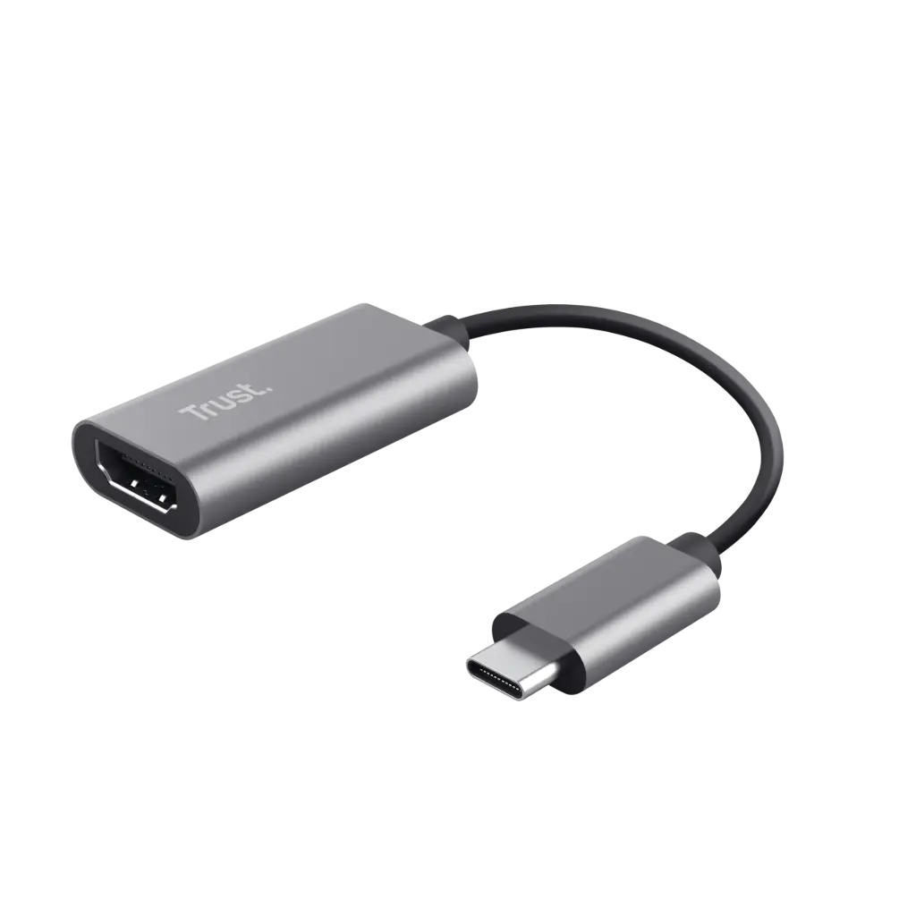 Trust adaptador USB-C a HDMI Ultra HD 4K multicanal - 23774
