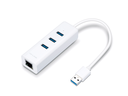 TP-link adaptador USB 3.0 3-Port Hub & gigabit ethernet 2en 1 USB - UE330