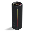 JVC audio portable bluetooth 5.4 45W 20W RMS / Bluetooth luces de ambiente color negro - XS-KY3115B