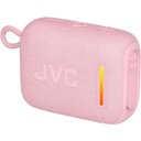 JVC audio portable bluetooth de 5W con luz ambiental resistente al agua rosado - XS-KY2115P