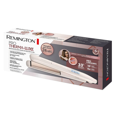 Remington plancha de cabello temperatura inteligente protermalux delgada S9100 (110) F