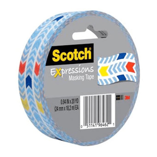 [3M00005] 3M masking expressions flechas colores 24mm x 18 8m 70005190429