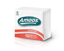 [AM00049] Amoos servilleta Essential 22X22 cm P100 C2 paq x 24 - T622059