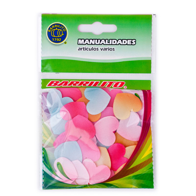 [BA00416] Barrilito corazones de satin aa075 45 x 20 mm. 20 piezas