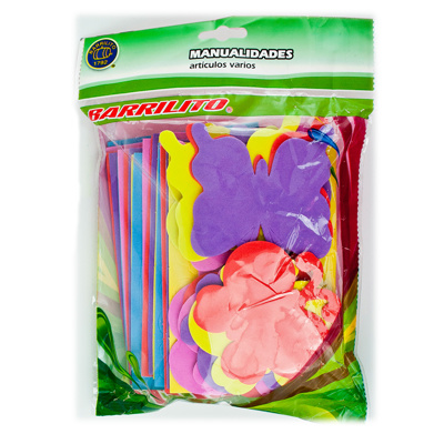 [BA00424] Barrilito foamy mariposas fs019 set