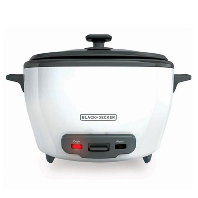 [BD00079] Black + Decker olla arrocera 14 tz cocidas blanca RC514
