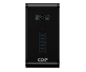 [CD00004] CDP ups regulador lcd 1500va/900w 10 salidas r-smart 1510