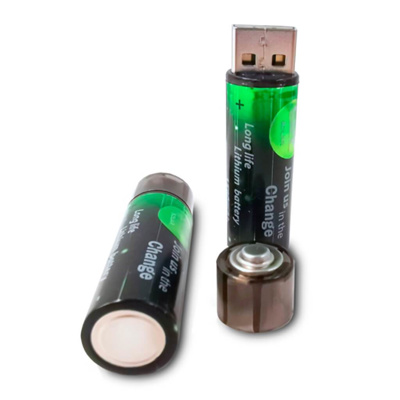 [CD00112] CDP bateria recargable AA usb lbu-aa