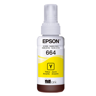 [EP00667] Epson botella tinta amarilla T664420-AL para L110-220-350-355-555 6500 Pag