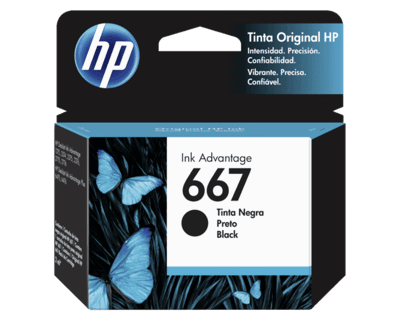[HP01503] HP cartucho HP 667 negro 3YM79Al