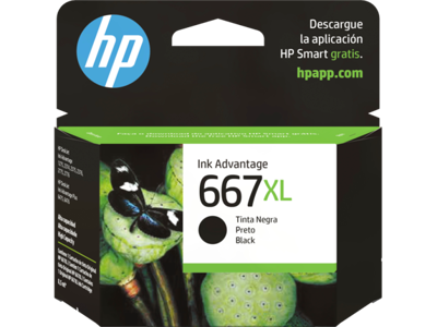 [HP01572] HP cartucho HP 667Xl negro 3YM81Al