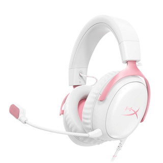 [HP02424] HP Auriculares HyperX Cloud III color blanco con rosado 9W1Q4AA