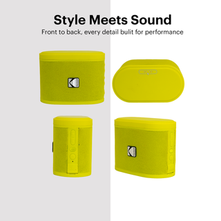 [KD00015] Kodak soundbrix audio portable 5 W color amarillo - B0DQVDFXZH