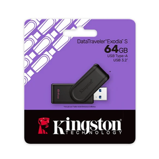 [KS00233] Kingston usb data traveler exodia USB 3.2 negro - DTXS/64GB