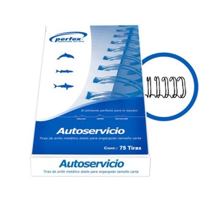 [PX00048] Perfex arillo metalico 1/2 negro (75 und P/105 hjs) tiburon