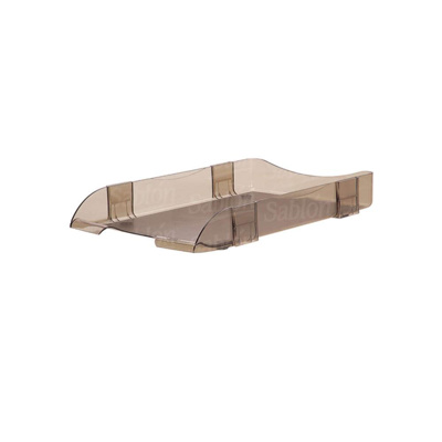 [SL00027] Sablon papelera plastica tamaño legal color humo 306.2416HU