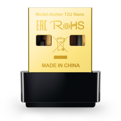 [TP00010] TP-link adaptadores wireless baja potencia archer T2U nano