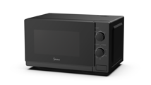 [MD00068] Midea Microondas 0.7 pies puerta negra Gabinete Negro MMDP07S2BM