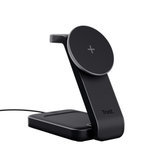 [TR00125] Trust soporte Viro de carga magnetico inalambrico 3 en 1 para iPhone, Apple Watch y AirPods - 25464