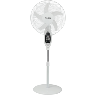[CH00044] CHIQ Ventilador Pie Recargable 16" 9 vel temporizador puerto USB Luz Led - CQVF16RN0IT1W