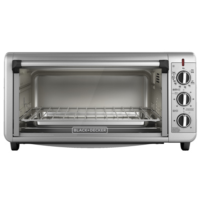 [BD00306] Black + Decker horno de conveccion extra ancho 8 rebanadas inox TO3260XSBD