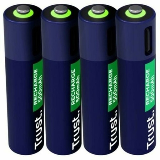 [TR00174] Trust pilas AAA recargables en USB-C 4 pack - 25671