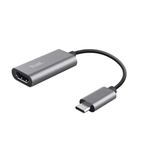 [TR00039] Trust adaptador USB-C a HDMI Ultra HD 4K multicanal - 23774
