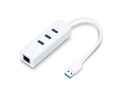 [TP00005] TP-link adaptador USB 3.0 3-Port Hub & gigabit ethernet 2en 1 USB - UE330