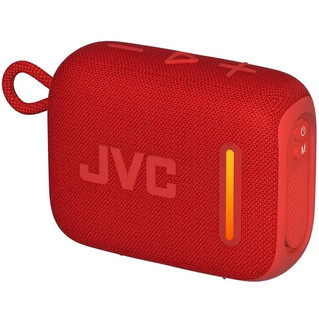 [JV00036] JVC audio portable bluetooth de 5W con luz ambiental resistente al agua rojo - XS-XS-KY2115R